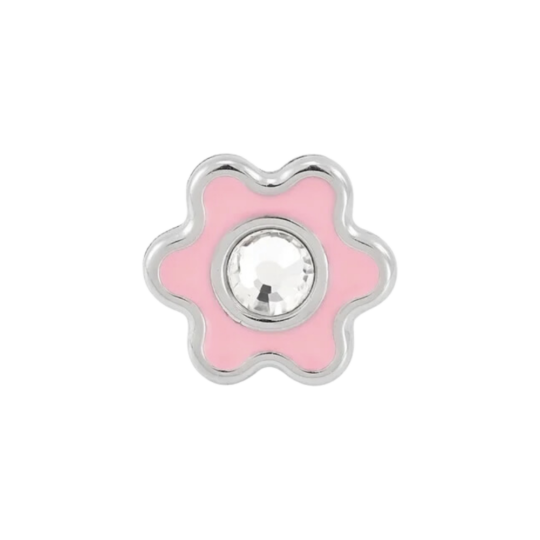 009C Flor Rosa 6mm STS