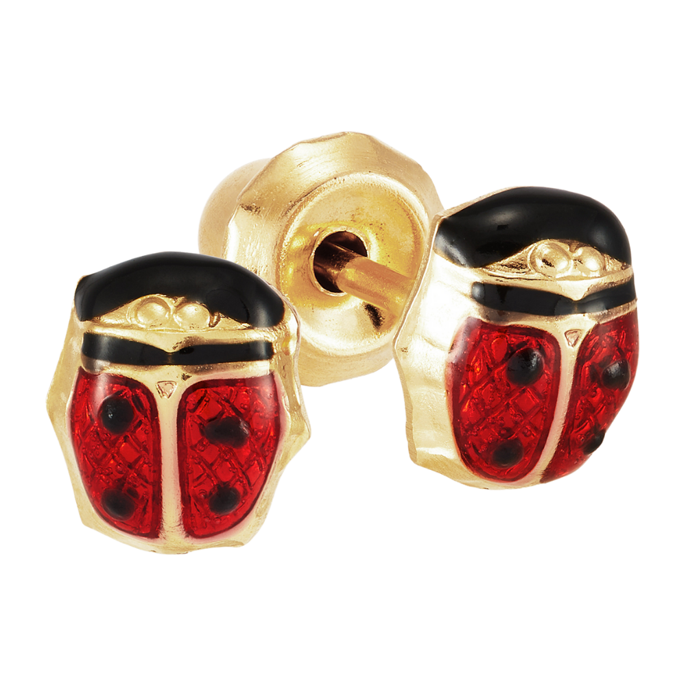 1044C Mariquita 6mm GP 24kt - Imagen 3