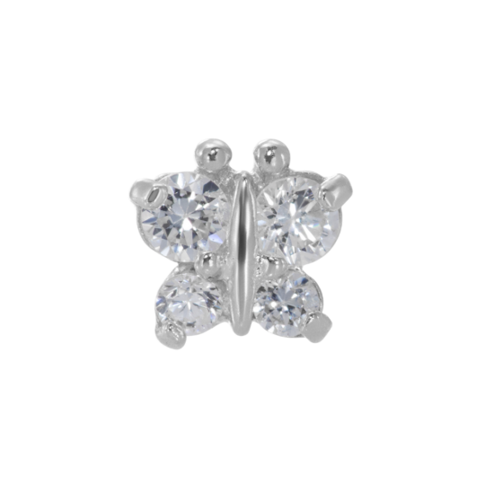 848S Mariposa con Zircones 5mm STS