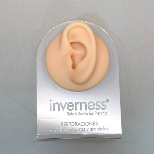 Exhibidor de Oreja con Base Acrílica