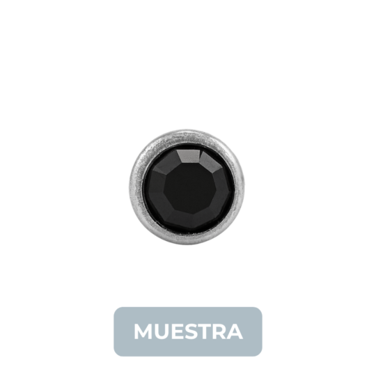 MUESTRA: 184C Ónix Negro Biselado 4mm STS