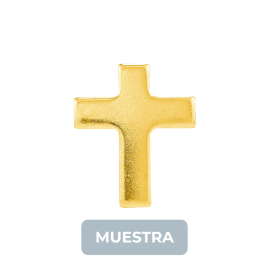 MUESTRA: 38C Cruz 7mm GP 24kt