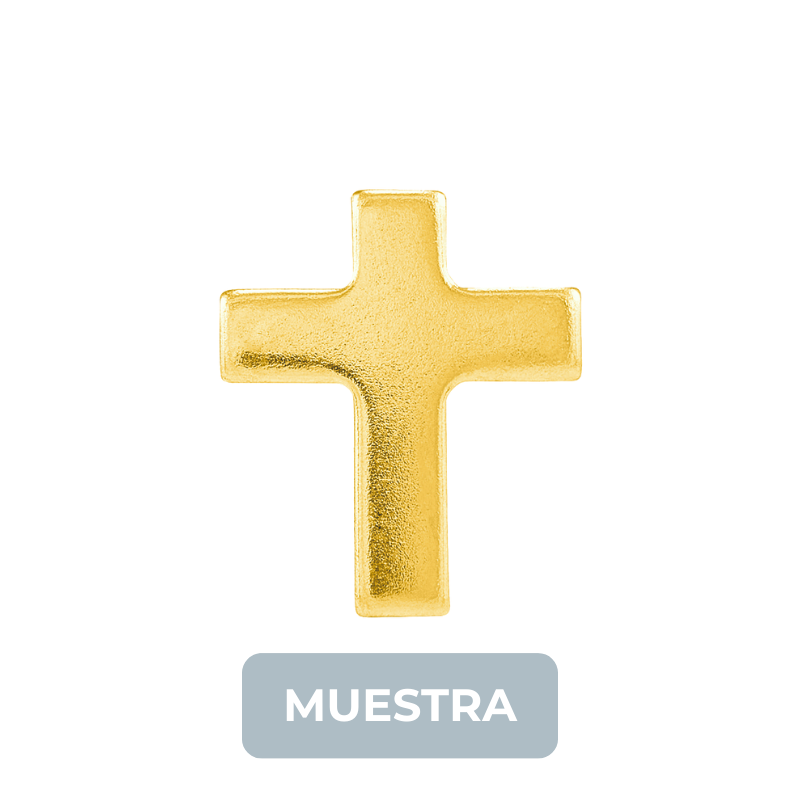 MUESTRA: 38C Cruz 7mm GP 24kt