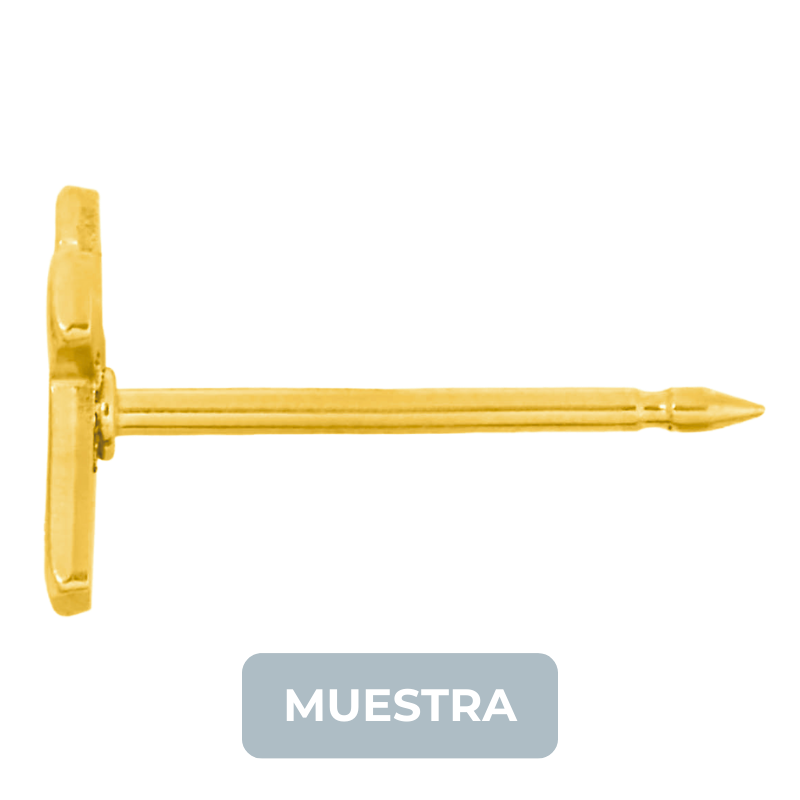 MUESTRA: 38C Cruz 7mm GP 24kt - Imagen 2