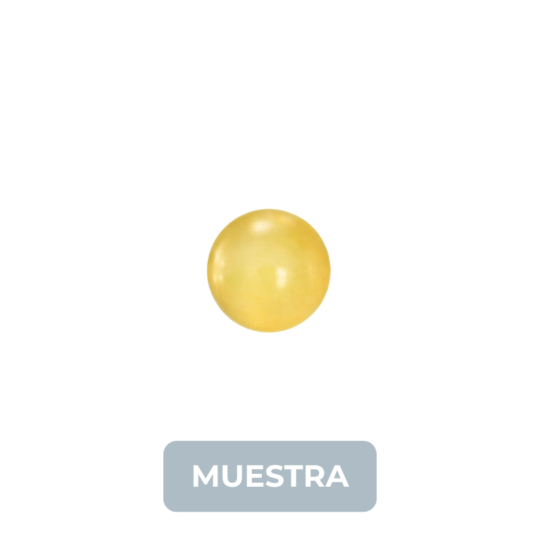 MUESTRA: 776C Bola POSTE STÁNDAR 3mm GP 24kt