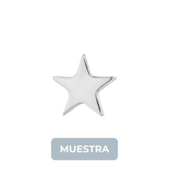 MUESTRA: 904C Estrella 5mm STS